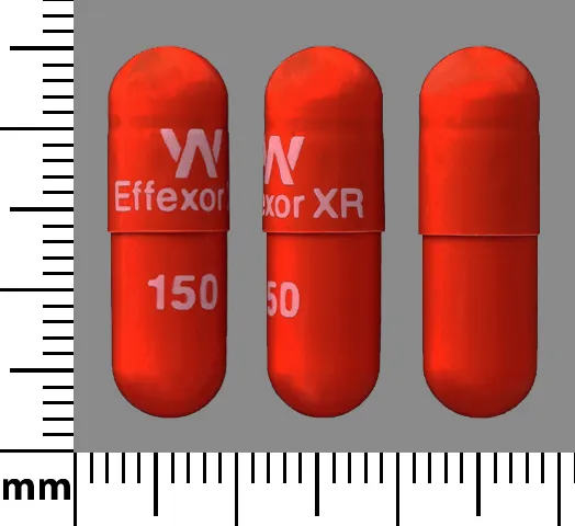 Venlafaxine (Effexor) W EFFEXOR XR 150 Pill Image