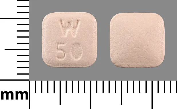Desvenlafaxine (Pristiq) W 50 Pill Image