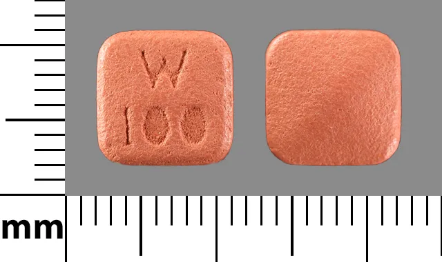 Desvenlafaxine (Pristiq) W 100 Pill Image