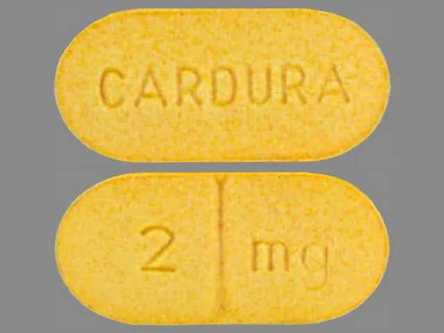 Doxazosin (Cardura) CARDURA 2 MG Pill Image