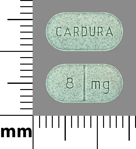 Doxazosin (Cardura) CARDURA 8 MG Pill Image