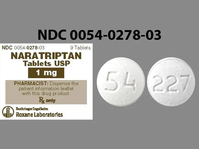 Naratriptan (Amerge) 54 227 Pill Image