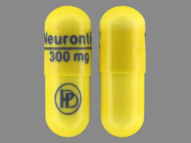 Gabapentin (Gralise, Neurontin) NEURONTIN 300MG PD Pill Image