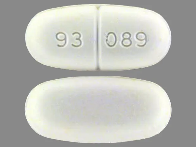 Sulfamethoxazole/Trimethoprim (Bactrim, Septra, and others) 93 089 Pill Image