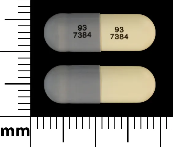 Venlafaxine (Effexor) 93 7384 93 7384 Pill Image
