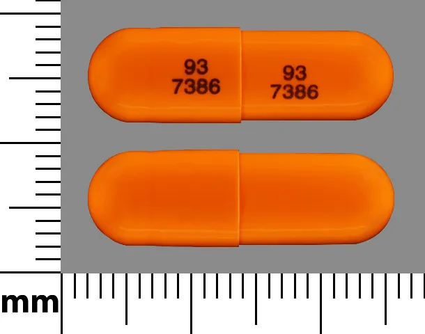 Venlafaxine (Effexor) 93 7386 93 7386 Pill Image