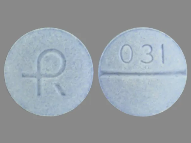 Alprazolam (Xanax) R 031 Pill Image