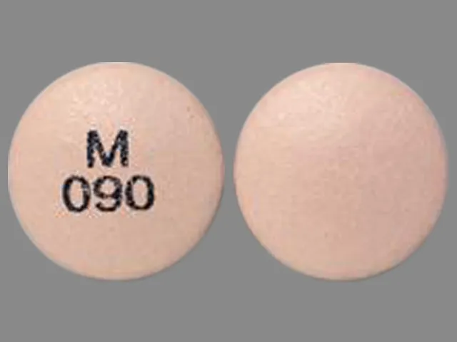 Nifedipine (Procardia) M 090 Pill Image