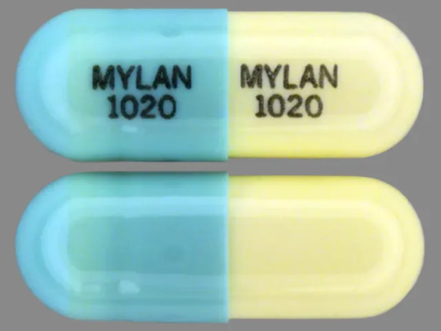 Nicardipine (Cardene) MYLAN 1020 MYLAN 1020 Pill Image