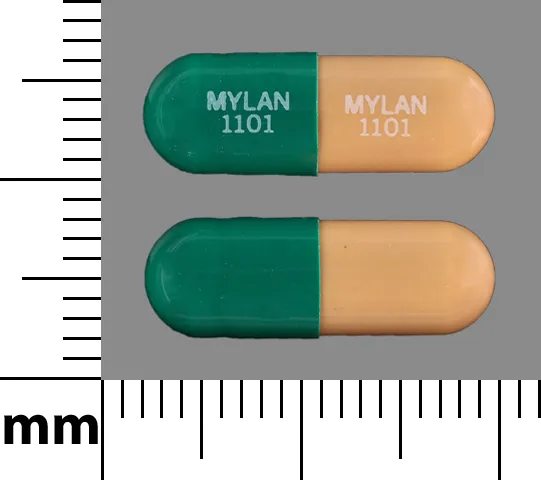 Prazosin (Minipress) MYLAN 1101 MYLAN 1101 Pill Image