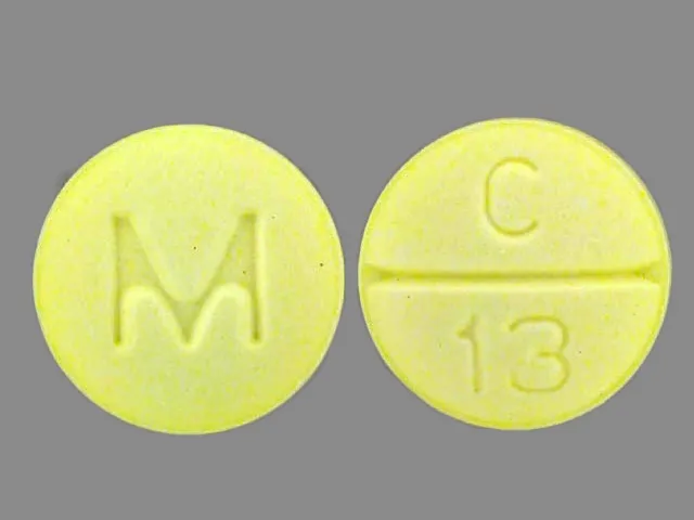 Clonazepam (Klonopin) M C 13 Pill Image