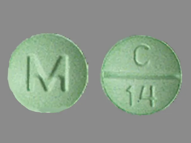 Clonazepam (Klonopin) M C 14 Pill Image