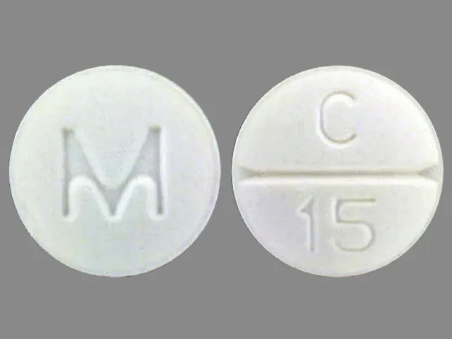 Clonazepam (Klonopin) M C 15 Pill Image