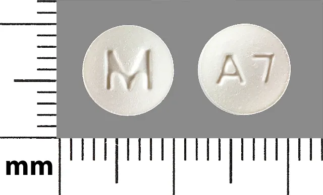 Alendronate (Binosto, Fosamax) M A7 Pill Image