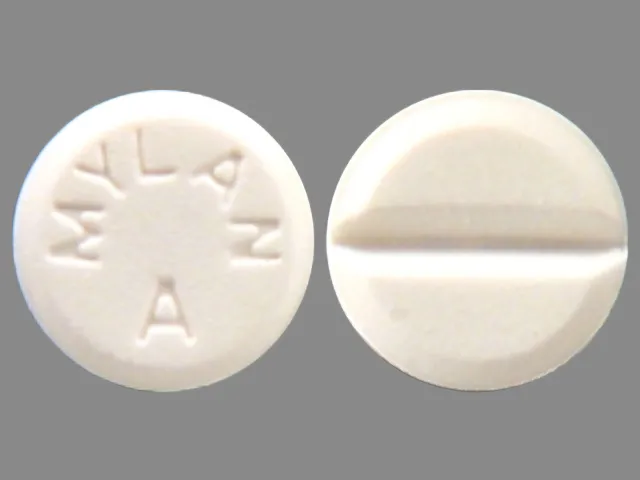 Alprazolam (Xanax) MYLAN A Pill Image
