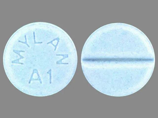 Alprazolam (Xanax) MYLAN A1 Pill Image
