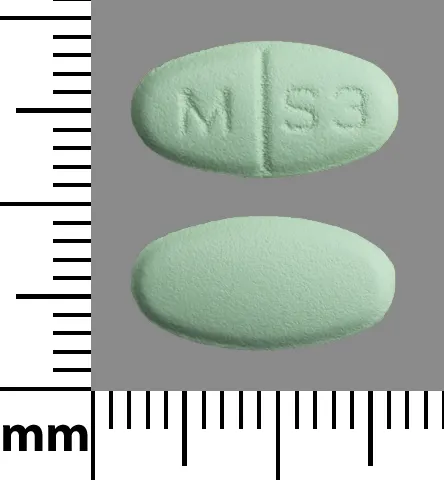 Sertraline (Zoloft) M S3 Pill Image