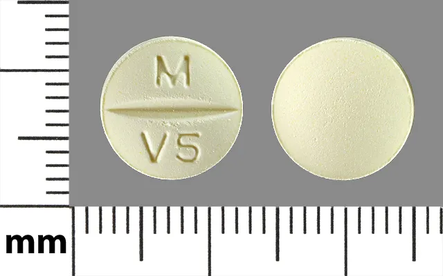 Venlafaxine (Effexor) M V5 Pill Image