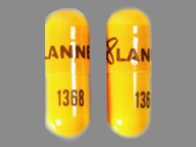 Danazol (Danocrine) LOGO LANNETT 1368 Pill Image
