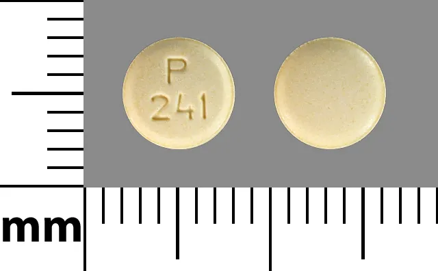 Repaglinide (Prandin) P 241 Pill Image
