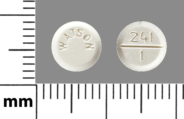 Lorazepam (Ativan, Loreev XR) WATSON 241 1 Pill Image