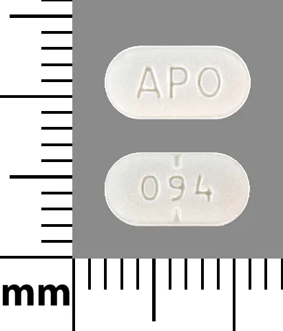 Doxazosin (Cardura) APO 094 Pill Image