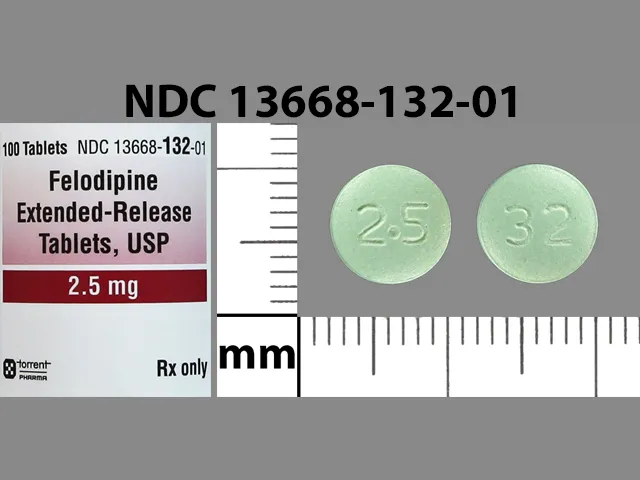 Felodipine (Plendil) 2.5 32 Pill Image