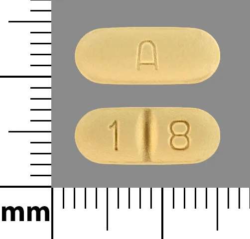 Sertraline (Zoloft) A 1 8 Pill Image