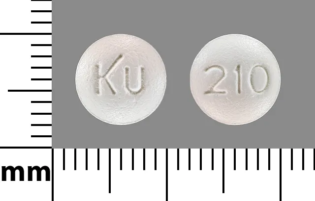 Montelukast (Singulair) KU 210 Pill Image