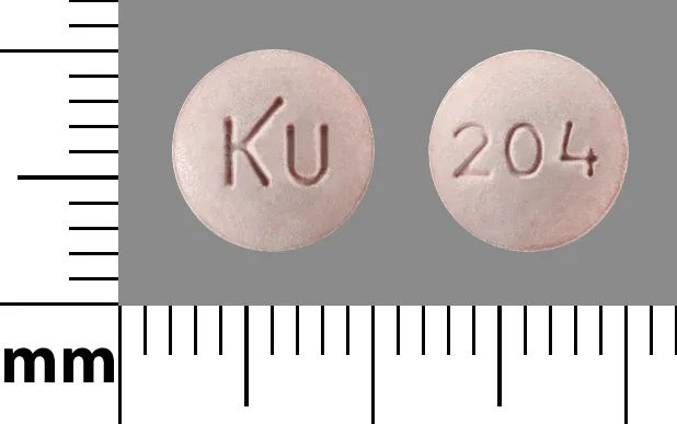 Montelukast (Singulair) KU 204 Pill Image
