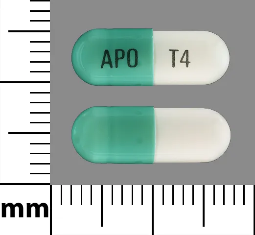 Tizanidine (Zanaflex) APO T4 Pill Image