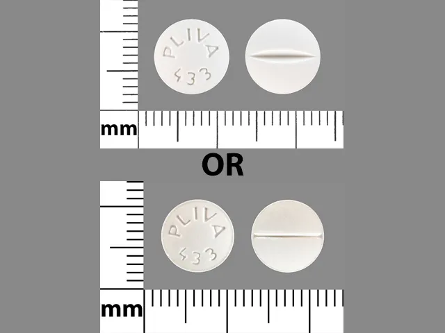 Trazodone PLIVA 433 Pill Image