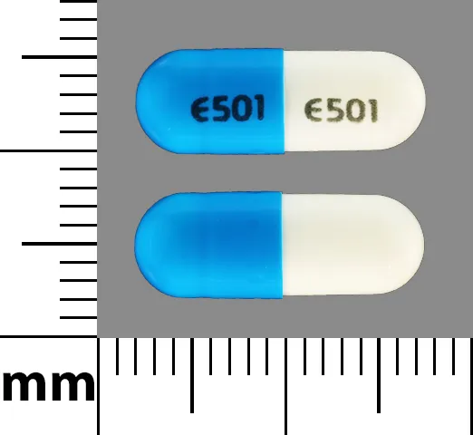 Nicardipine (Cardene) E501 E501 Pill Image