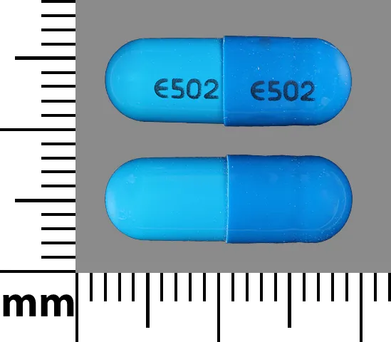 Nicardipine (Cardene) E502 E502 Pill Image
