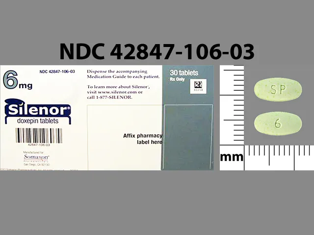 Doxepin SP 6 Pill Image