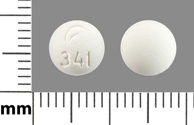 Desipramine (Norpramin) LOGO 341 Pill Image
