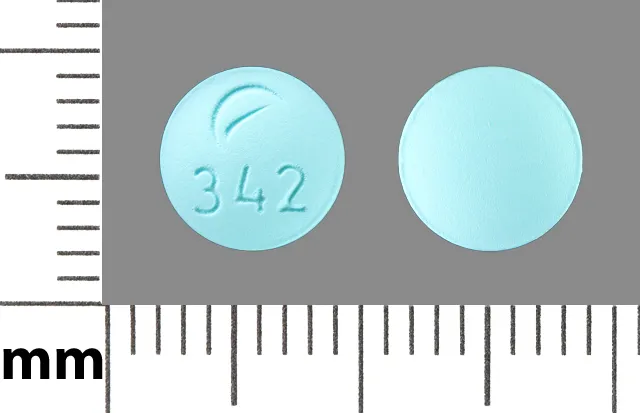 Desipramine (Norpramin) LOGO 342 Pill Image