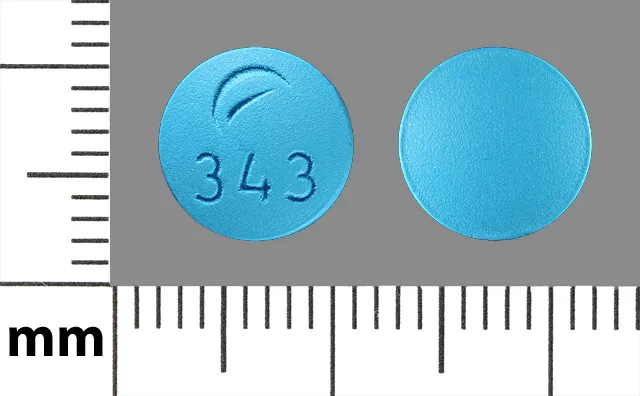 Desipramine (Norpramin) LOGO 343 Pill Image