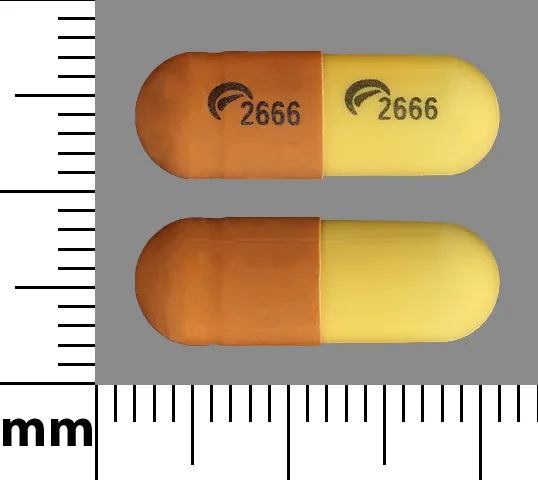 Gabapentin (Gralise, Neurontin) LOGO 2666 LOGO 2666 Pill Image