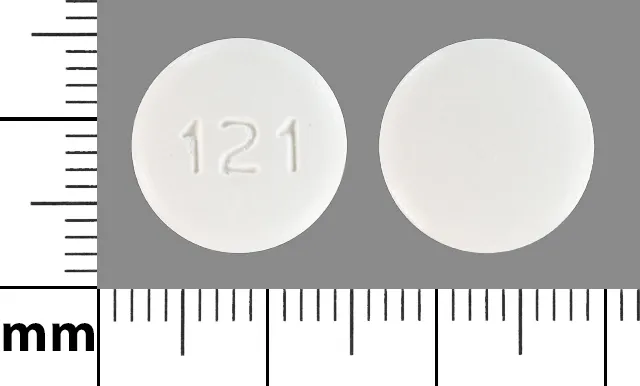 Ibuprofen (Advil, Caldolor, Motrin) 121 Pill Image