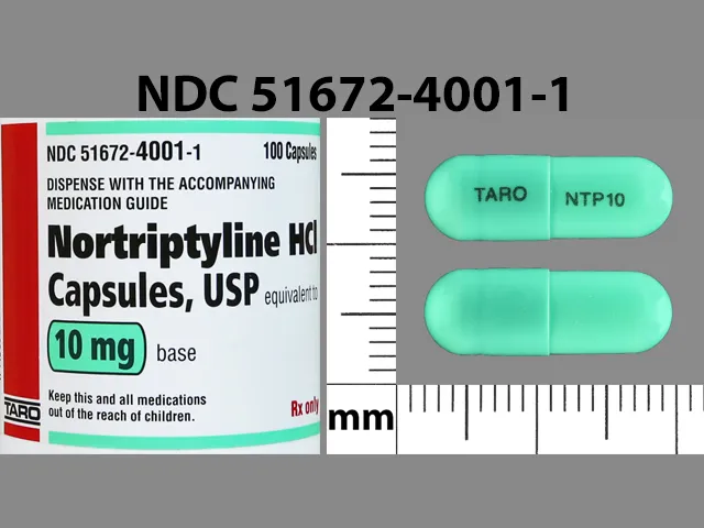 Nortriptyline TARO NTP10 Pill Image