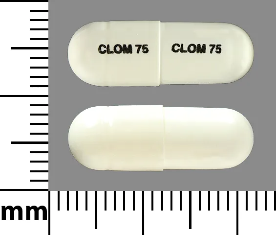 Clomipramine (Anafranil) CLOM 75 CLOM 75 Pill Image