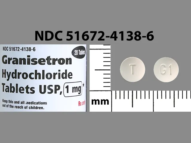 Granisetron (Kytril) T G1 Pill Image