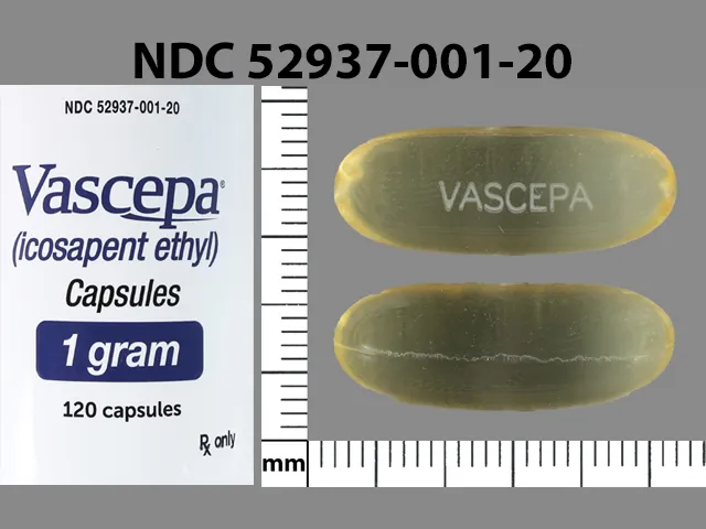 Icosapent Ethyl (Vascepa) VASCEPA Pill Image
