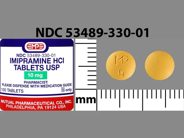 Imipramine MP 4 Pill Image