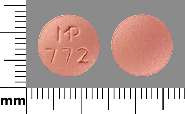 Felodipine (Plendil) MP 772 Pill Image