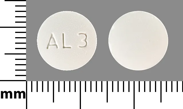 Allopurinol (Lopurin, Zyloprim) AL3 Pill Image