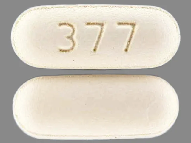 Tramadol (Ultram, Conzip, Qdolo) 377 Pill Image