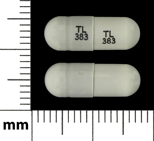Terazosin (Hytrin, Tezruly) TL 383 TL 383 Pill Image