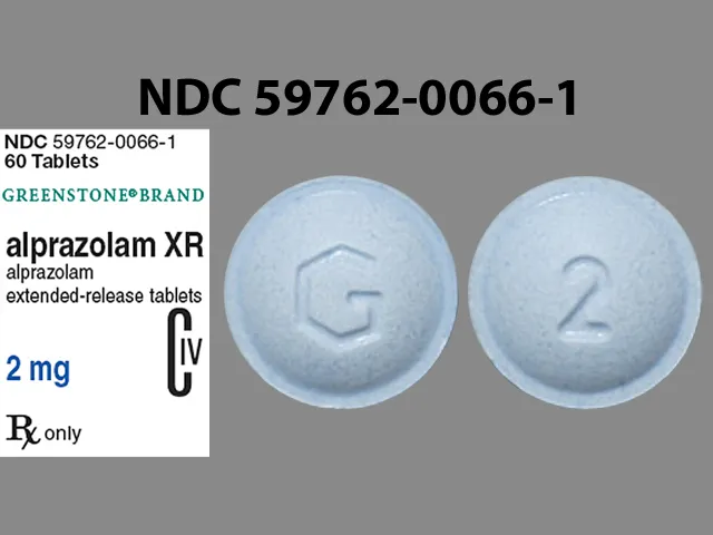 Alprazolam (Xanax) G 2 Pill Image